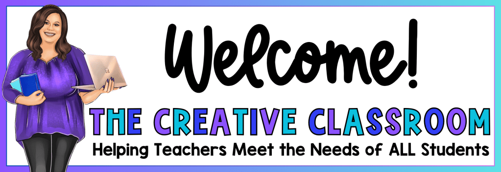 The Creative Classroom Welcome Header